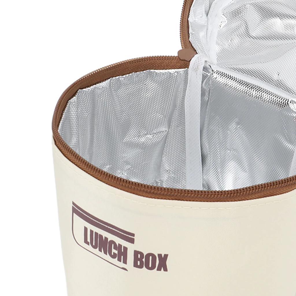 Thermal Lunch Box 304 Stainless Steel Multifunction Portable Insulated Lunch Container with Thermal Bag For School Student