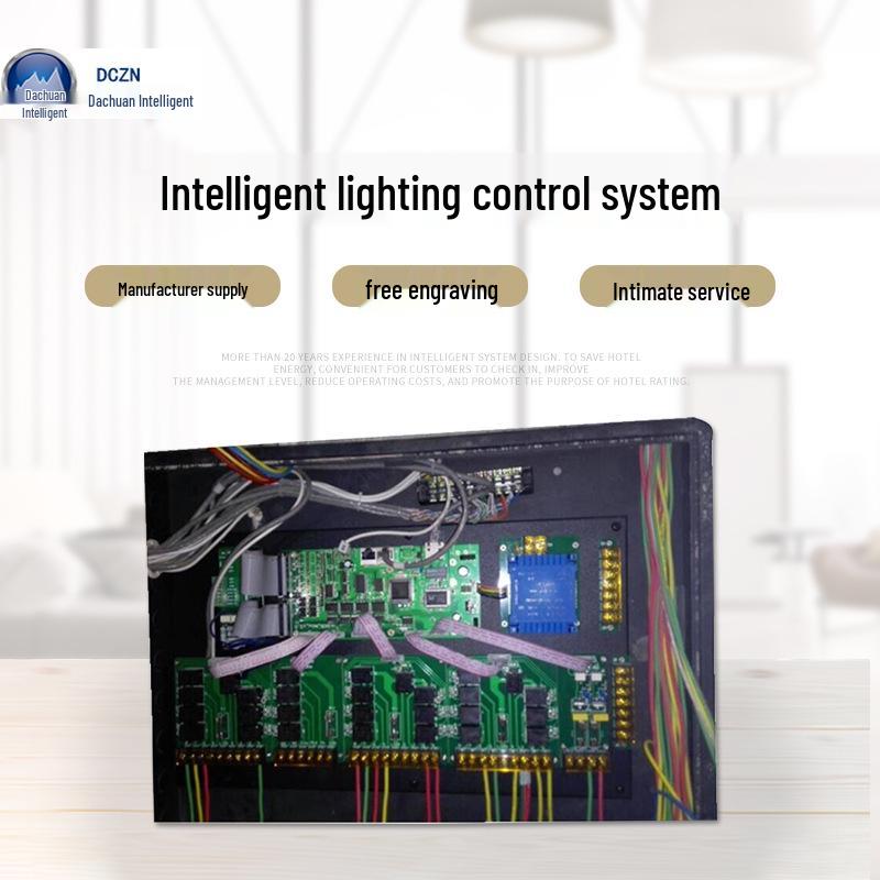Smart Hotel Lighting: Easy Install Low Voltage RCU Control System No Option