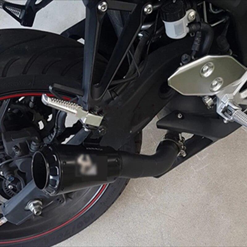 MT03 YZF R3 R25 Motorsykkeleksoslyddemper Midtleddrør Full System Slip On For Yamaha MT-03 YZFR3 YZFR25 YZF-R3 2014-2019