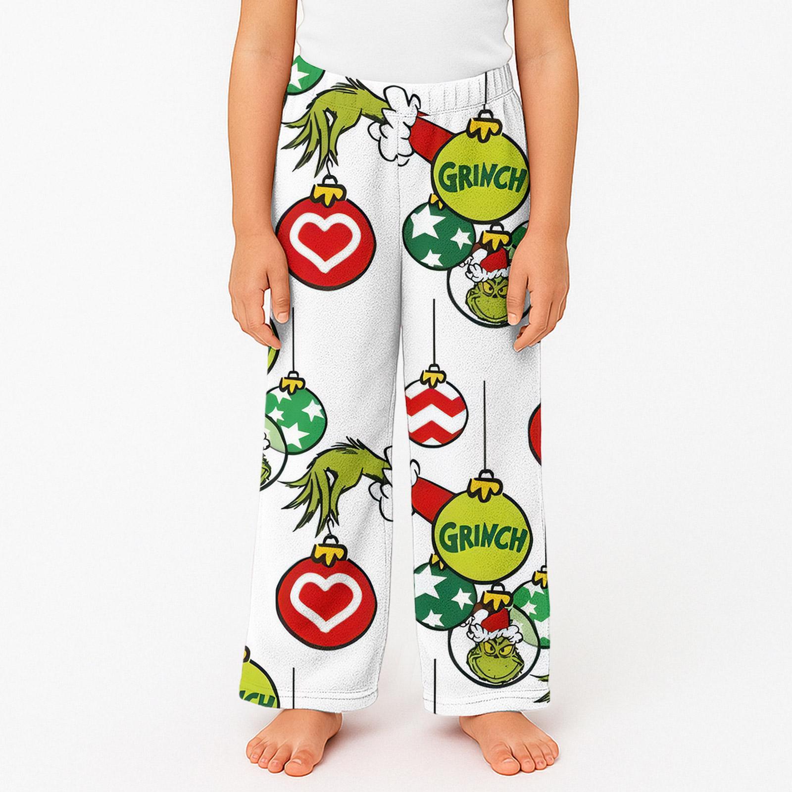 

Детские зимние брюки Длинные брюки с принтом 140 белый