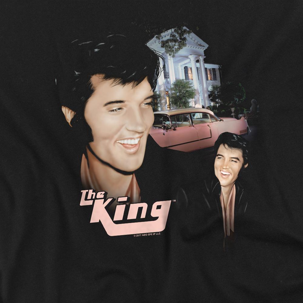 Elvis Presley Unisex Erwachsenen Home Sweet Home T-Shirt