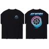 Summer New WORK Wheel Hub Modified Car Style Graphic Print Fashionable Casual Highquality Breathable Unisexs Roundneck Tshirt