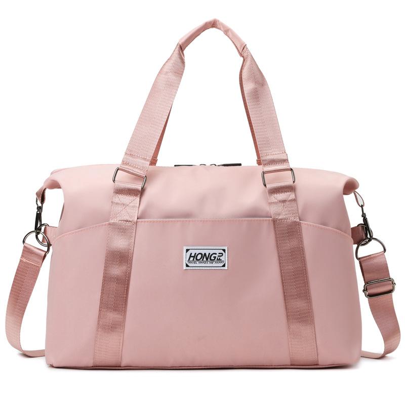 Portable fitness bag Women's wet and dry separation travel bag Lightweight men's large-capacity short-distance travel luggage storage bag