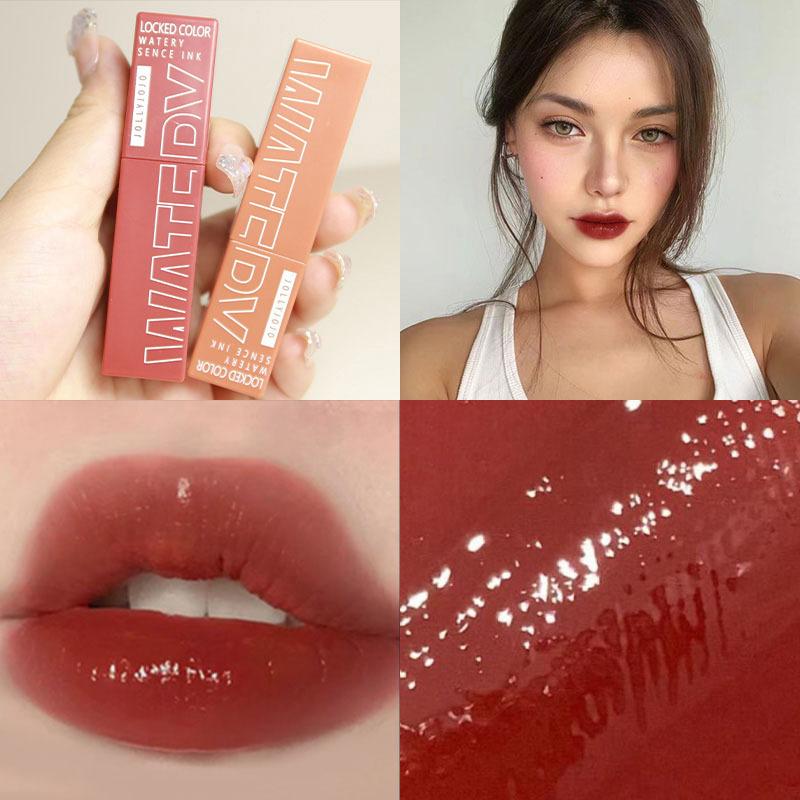 Mirror Lip Glaze Hydrating Glass Lips Moisturising Doe Lip Lipstick Makeup Lip Gloss