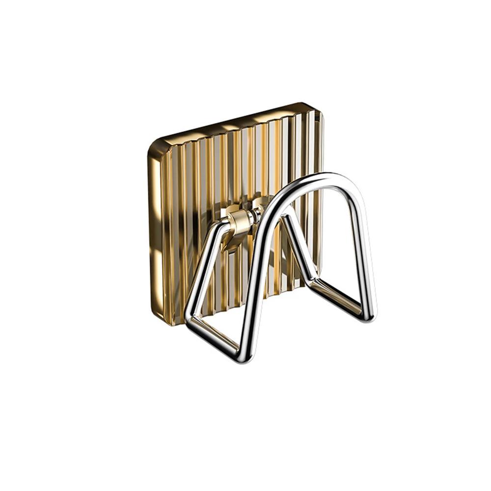 Küchenspülbeckenablauf Aufbewahrungsregal Edelstahl Selbstklebend Schwammregalhalter Multifunktionaler Küchenorganisator Wandhaken