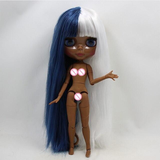 

ICY DBS Blyth кукла 1/6 bjd игрушка красочные смешанные волосы случайные цвета глаз кукла на заказ подарок для девочек аниме