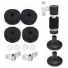13Pcs Replacement Drums Felt Set Drum Stand Felt Include Wing Nuts & Washers & Cymbal Sleeve Percussion Part Enduring