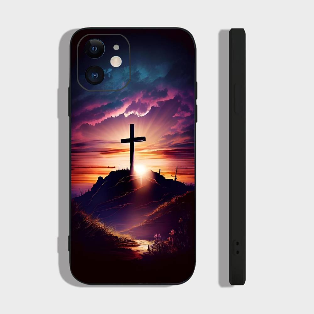 Bible Verse Jesus Christ Christian For Iphone 17 Air 16 Pro Max 15 14 13 Full Cover Anti-Shock MagSafe Cover