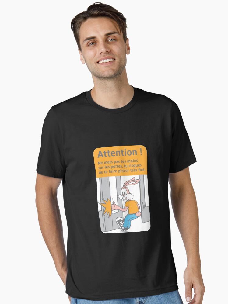 Metro Serge the metro rabbit Sticker Essential T-Shirt