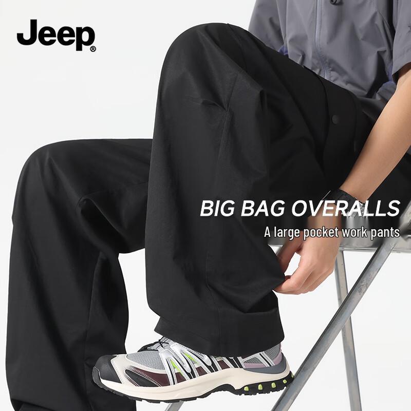 JEEP Men s 2026 Spring Straight-Leg Cargo Pants L