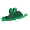 Parrot Harness Leash Adjustable Elastic Bite Resistant Ergonomic Pet Bird Harness Traction Rope with Cute Wings S Green