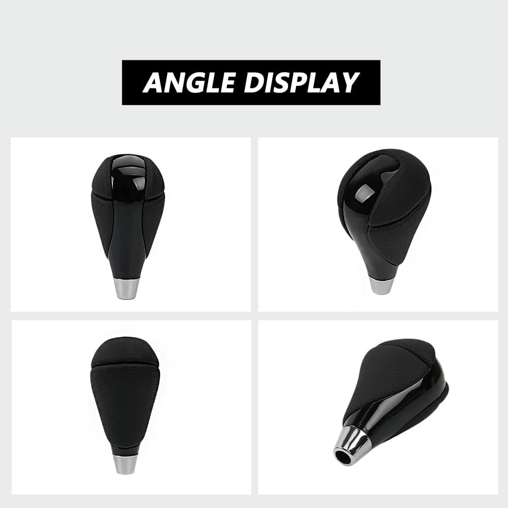 Muge Racing Gear Shift Knob Resin Leather For Most Lexus ES300 GS430 IS250 LX470 RX450H Toyota Crown Corolla Camry Rav4 Prado 4Runner Highlander