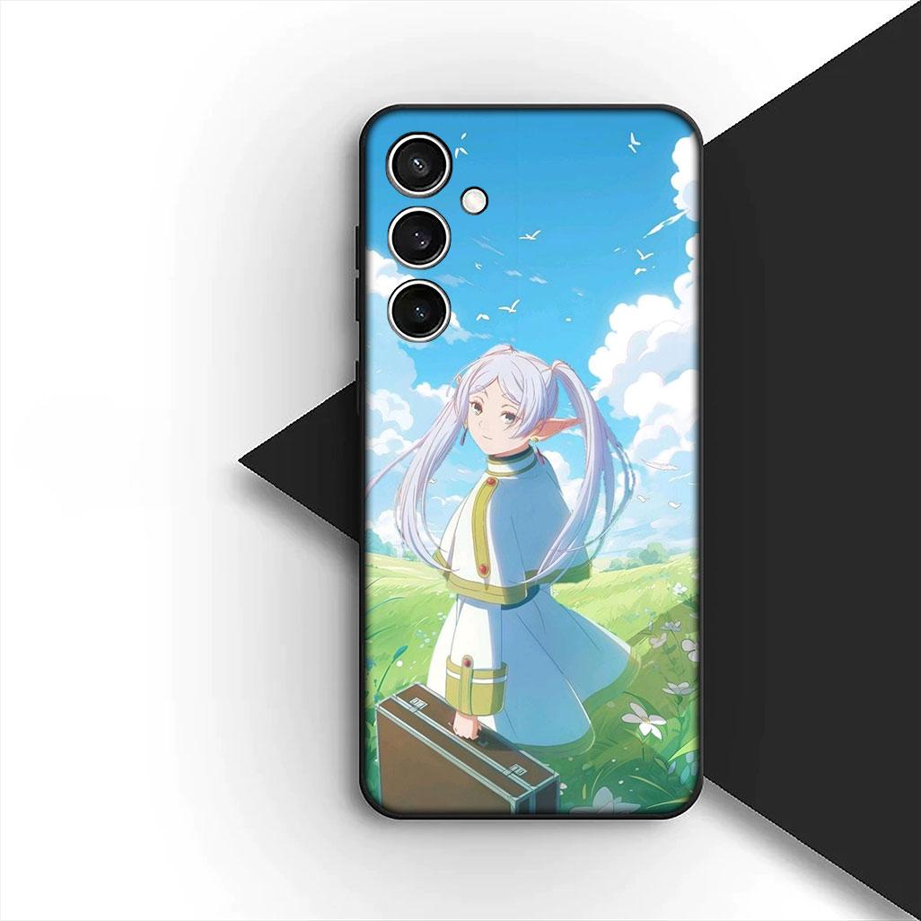 

for Samsung Galaxy S24 S25 S23 FE Ultra Plus S7 Edge S25+ S23+ A56 5G Phone Cover Soft Case Frieren Beyond Journey s End Fren Galaxy S25 FE