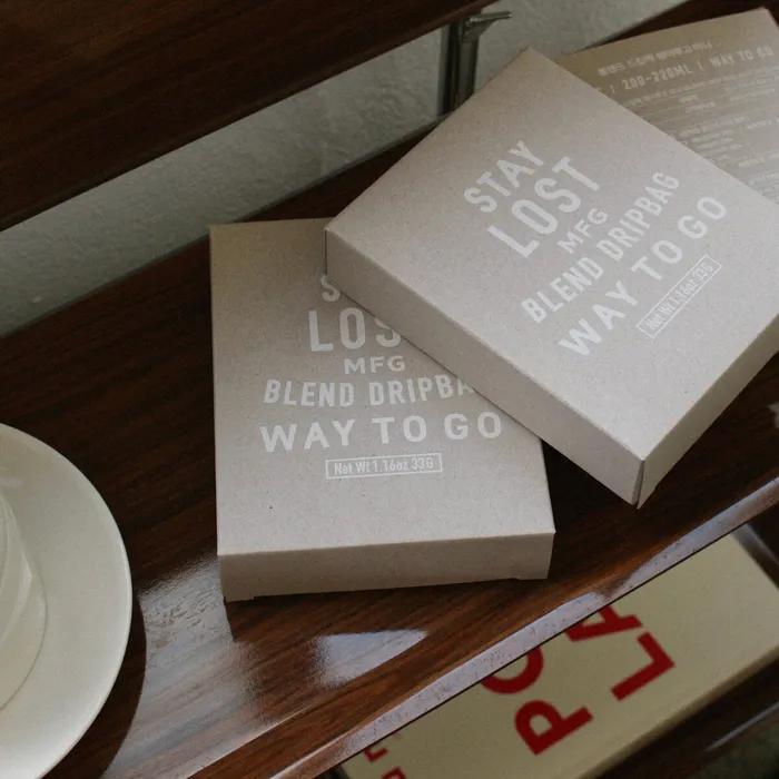 Drip Bag Kit Way To Go Mini (3 Geschmacksrichtungen + Kaffeepräferenz-Aufzeichnung)