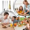 Stainless Spoons Forks Chopsticks Utensil Portable Travel Flatware Spoon Fork With Case For School Work Lunch