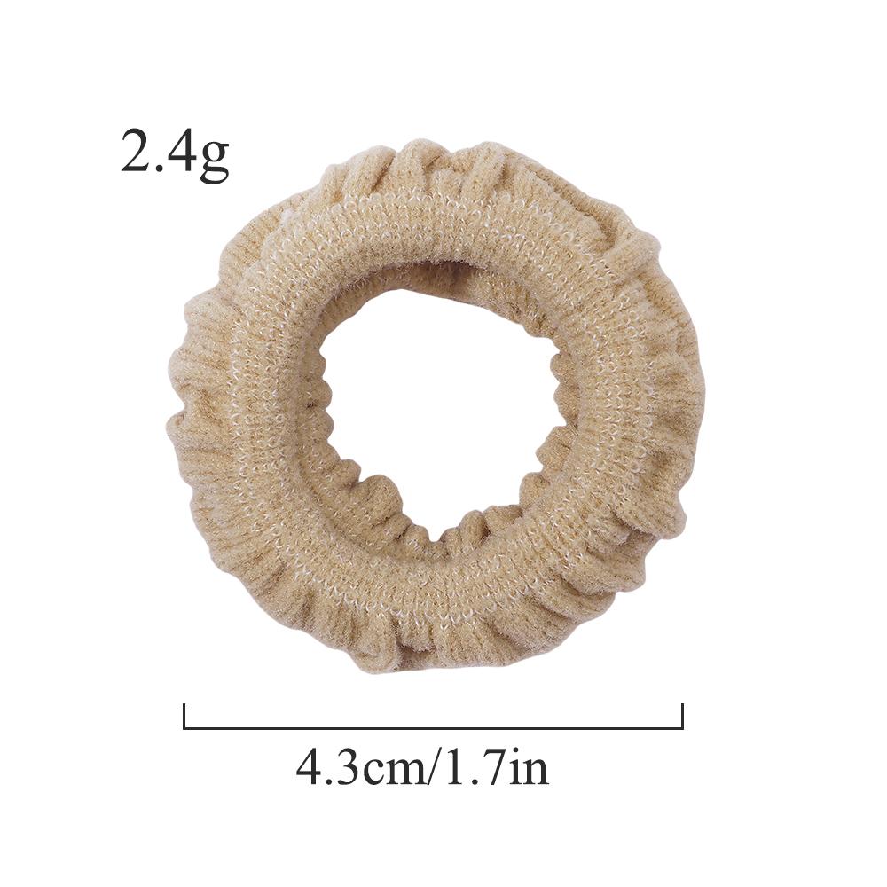 5Pcs/Lot New Solid Big Rubber Band Hair Ring Hair Clips for Kids Fashion Headdress No Harm to Hair Baby Hair Accessories