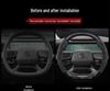 3D Embossed Nubuck Steering Wheel Cover for HiPhi X/Z/Y