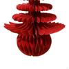 Chinese Year Red Origami Craft Desktop Ornament Multifunctional for Reunion Dinner Table