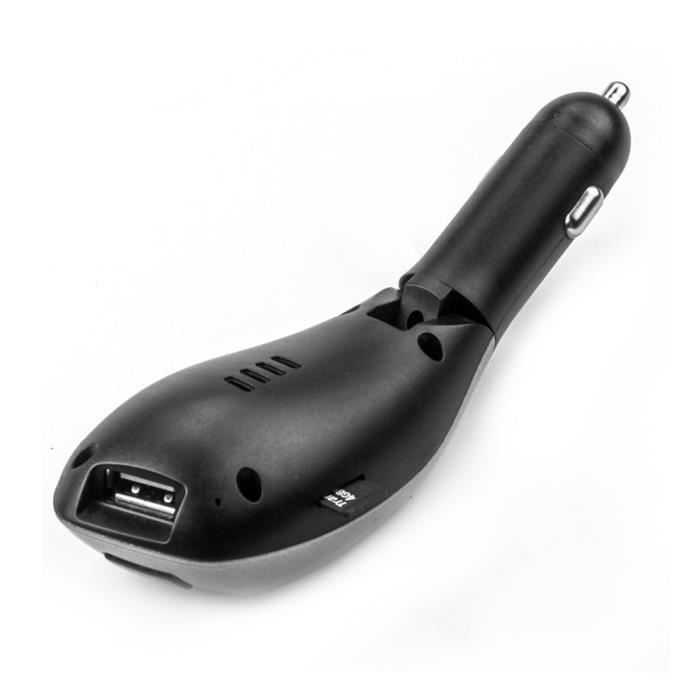 Autoradio Bluetooth - EINCAR - Transmetteur FM - Kit mains-libres - Chargeur USB - Noir