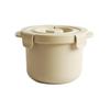 CaloBowl Microwave Rice Cooker Cream