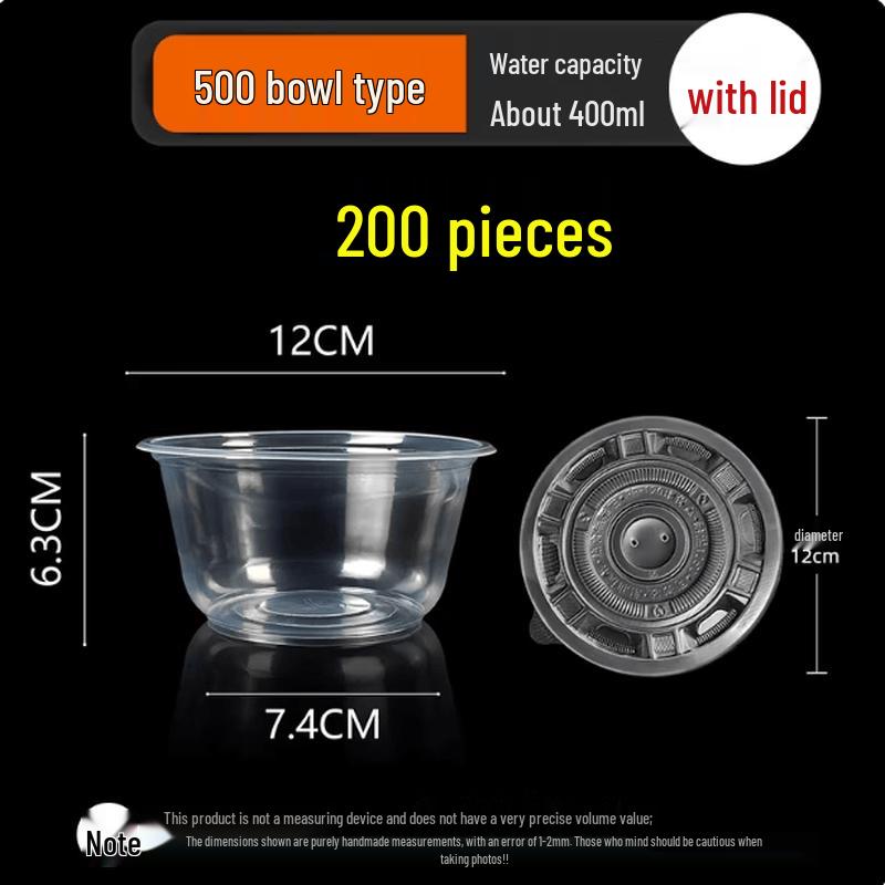 Xingduo Food-Grade Disposable Round Bowls