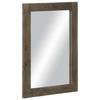 VidaXL Miroir de salle de bain gris 50x3x70 cm bois de manguier massif, miroir, miroir de courtoisie, miroir de bain, miroir 4017715