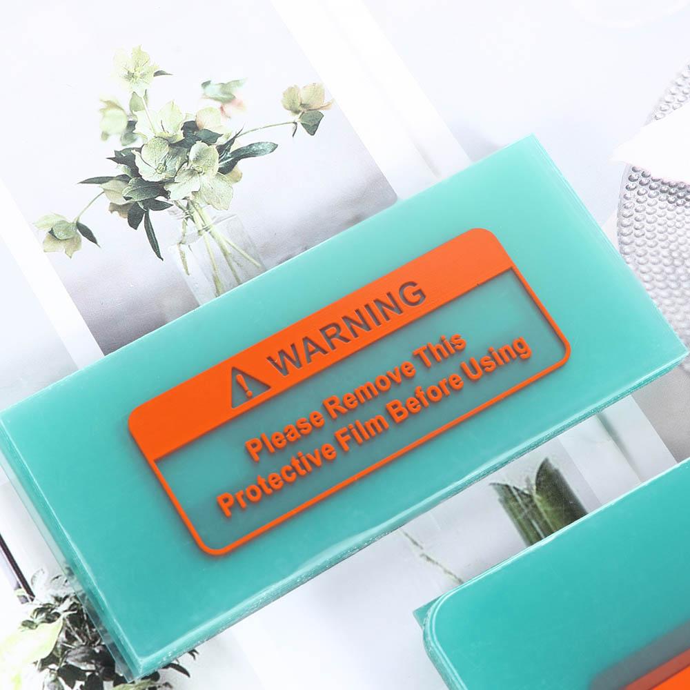 

Clear PC Protection External Protector Plate Mask Mirror Lens Protective Sheet Lens Cover 110x50mm Right angle