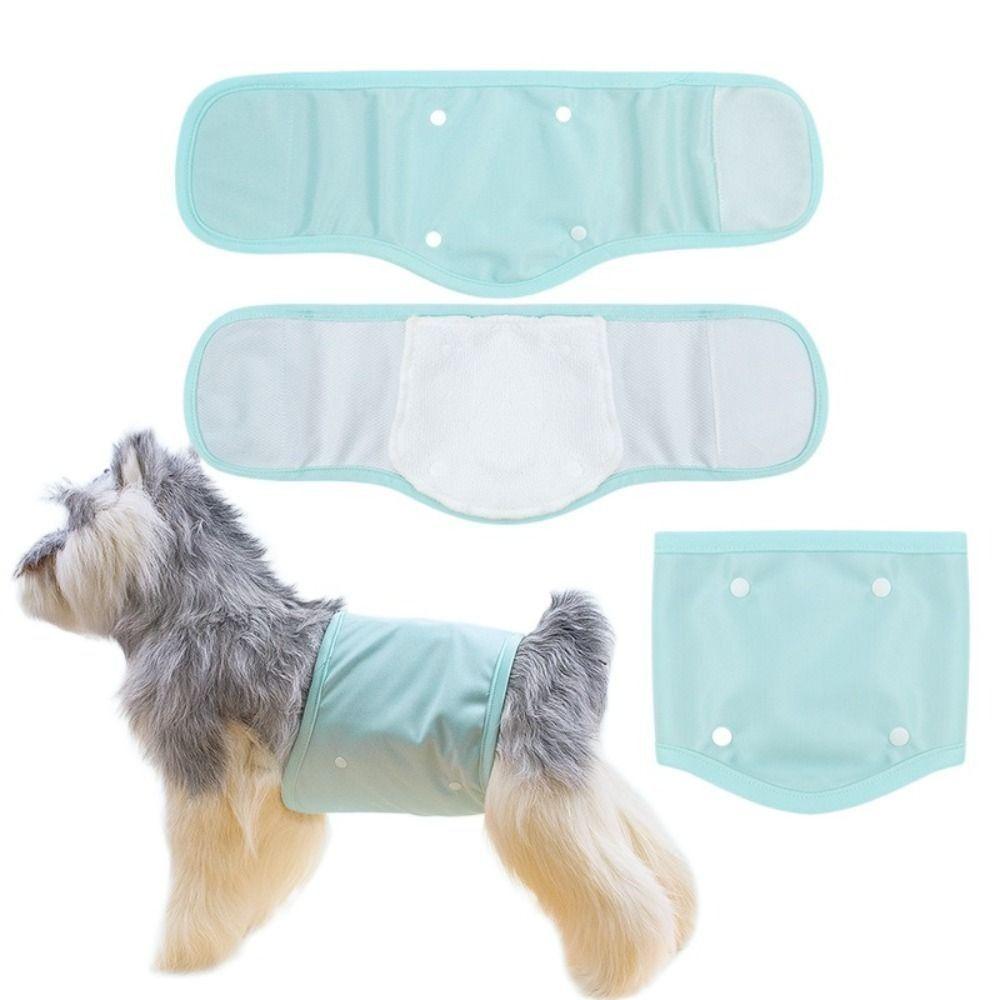 Belly Band Wrap Male Dog Diaper Nappy Pet Sanitary Panties Reusable Pet Underwear  for Dog