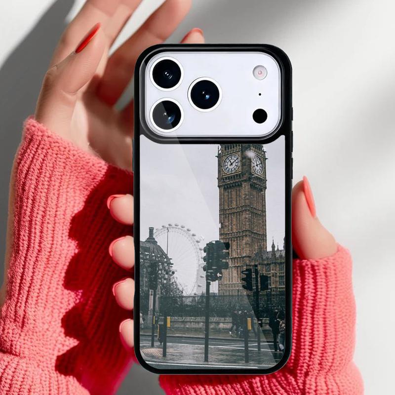 city pale Phone Case for iPhone 17 16 15 14 13 Pro Max Back Cover for 12 11 Pro Coque