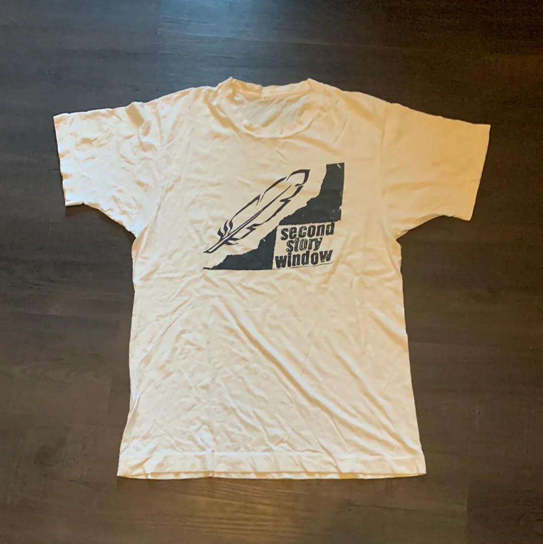 New Popular From a Second Story Window White T-Shirt Cotton RD387 S