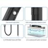 Portable Travel Bidet Electric Rechargeable Handheld Personal Bidet Sprayer for Personal Cleaning for Toilet with 2.3 Liters Water Container Full Sets