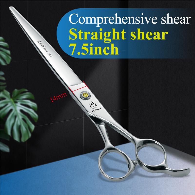 Fenice Master Series Pet Grooming Scissors Straight Thinner Chunker Fluffy Curved Bearing Screws Dog Grooming for Pet Beautician