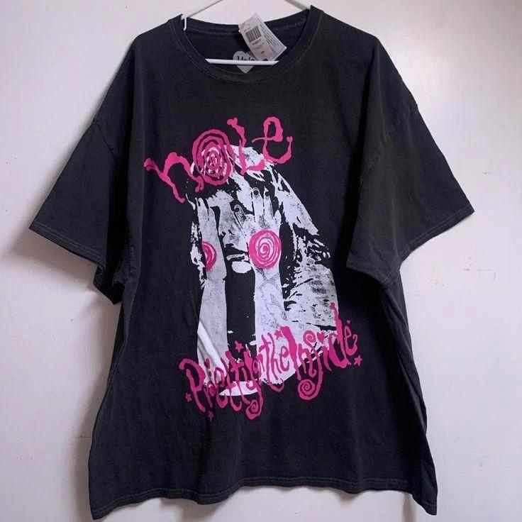 Rare Hole band Pretty On The Inside 90s Remake Black T shirt vtg Men Women S