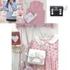 Cute Jk Uniform Bag Cartoon Embroidered Messenger Cambridge Bag