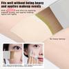 1Pcs Crescent-Shaped Foundation Brush Ultra-Thin One-Line Design Short Handle Professional Soft Bristle Beauty Tool for Makeup