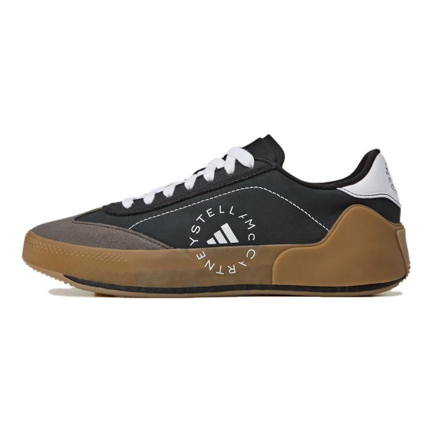 adidas Stella McCartney X Adidas Moteriški sportbačiai Court Boost 'Juodi balti guminiai' Moteriški sportbačiai IE3494