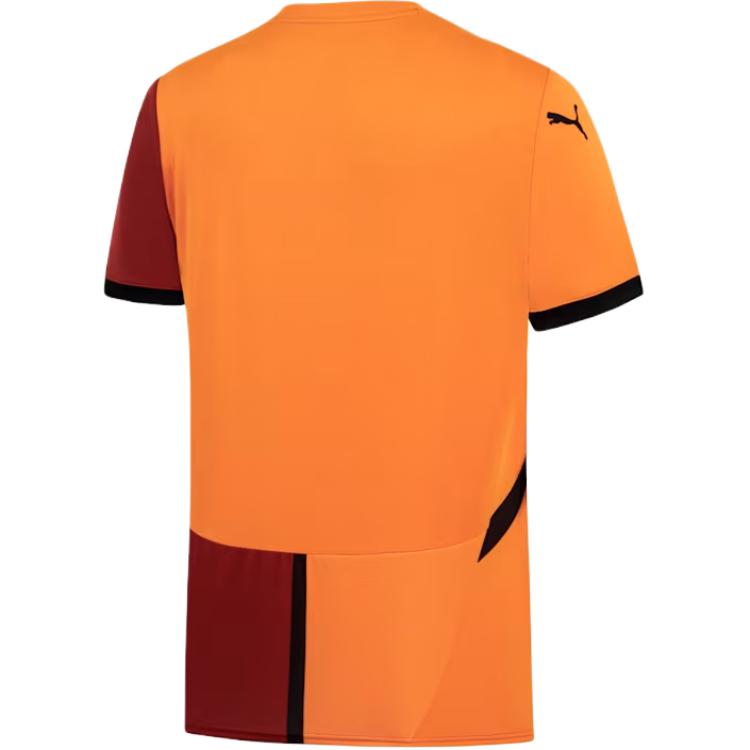 Puma Galatasaray 24/25 Home Fashion Comfortable Pullover Short Sleeve Football Shirt Men tops Orange 779650-01