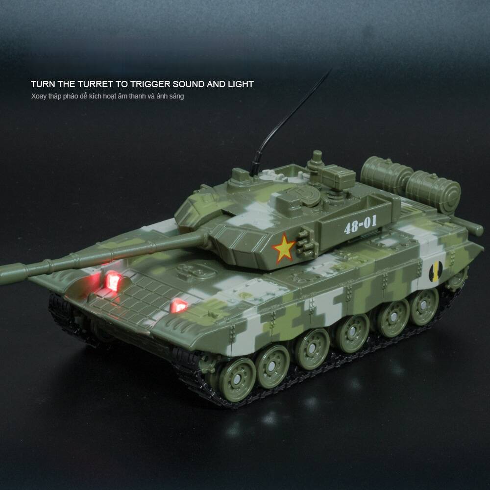 Main Battle Tank Germany Leopard 2 American M1A2 Abrams Chinese Type 99B Diecasts & Toy Vehicles Sounds & Light 1:48 Alloy Military Model
