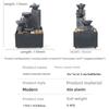 Circulating Water Flow Water Fountain ABS Micro Landscape Flowing Water Ornaments Battery/Plugged in Waterfall Decoration
