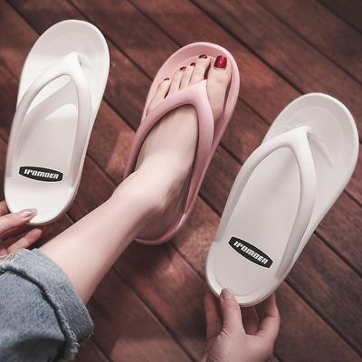 Fashion 2024 New Summer Thick Sole Sandas Women Flat Home Indoor Beach Sandals Casual Open Toe Slides Women Slip On Slippers Flip Flops