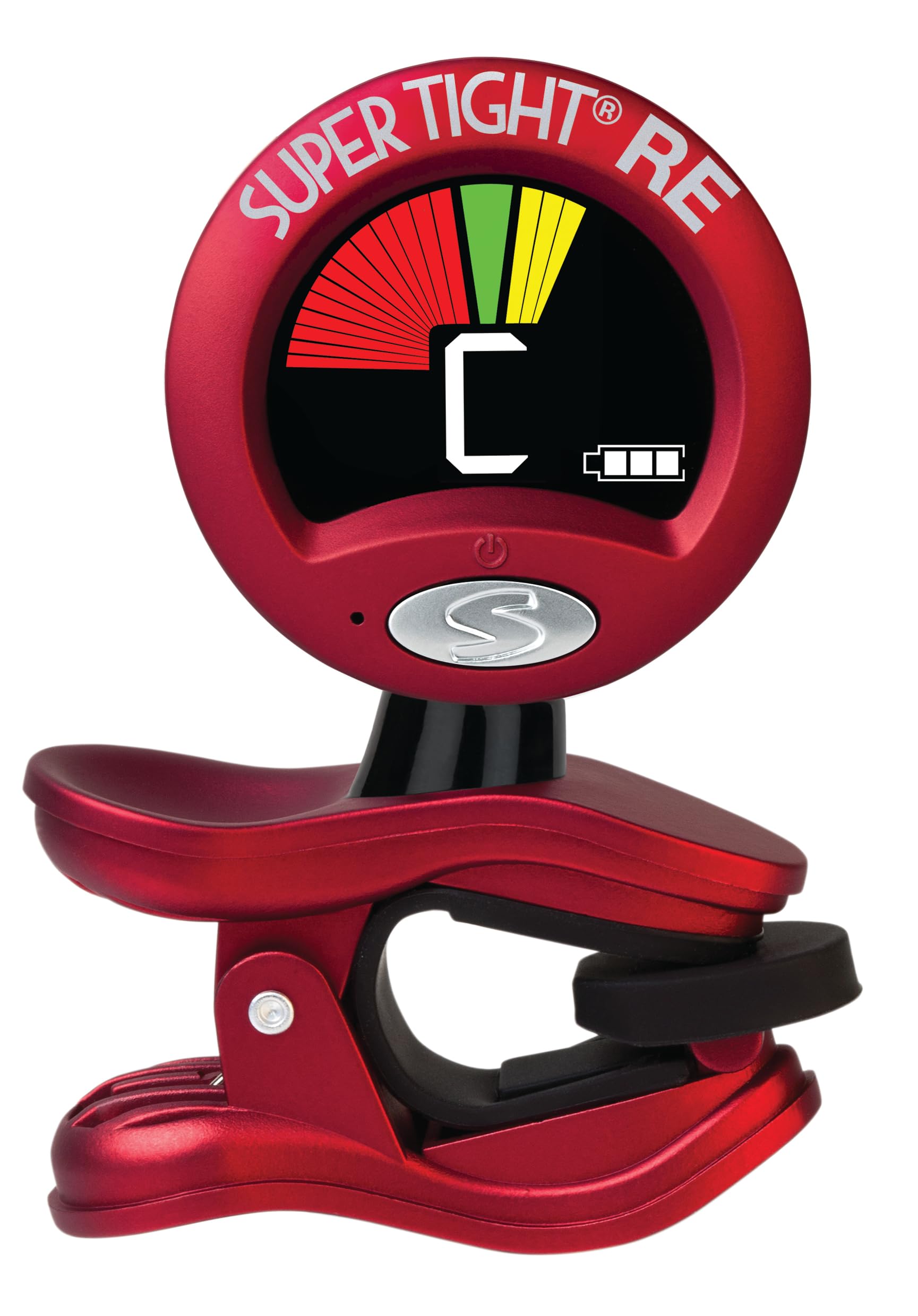 SNARK Chromatic Tuner with External Compatible with All Red ST-2 Clip-on Microphone, Instruments,