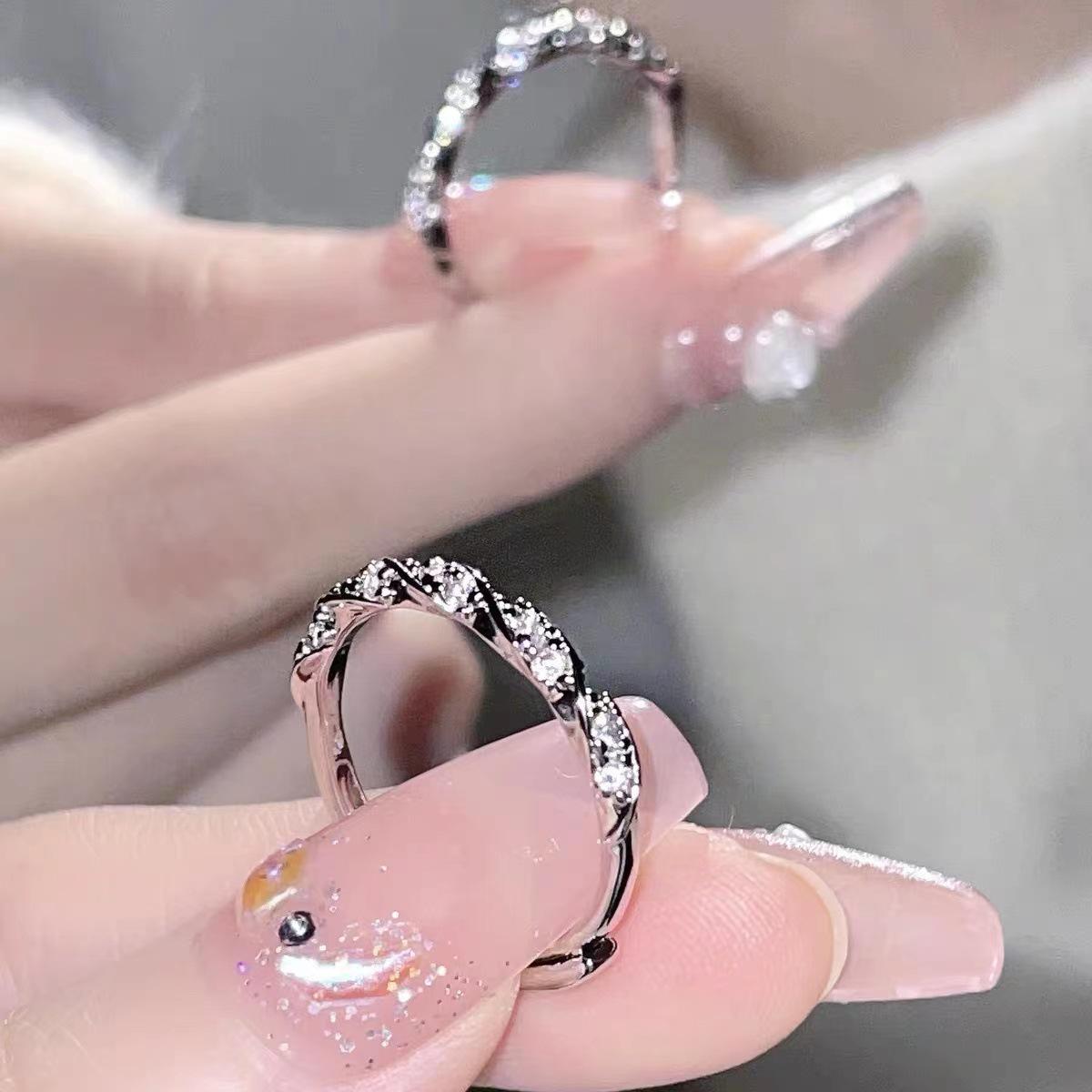 

Braided Open Band Ring - Simple, Basic, Plain Design