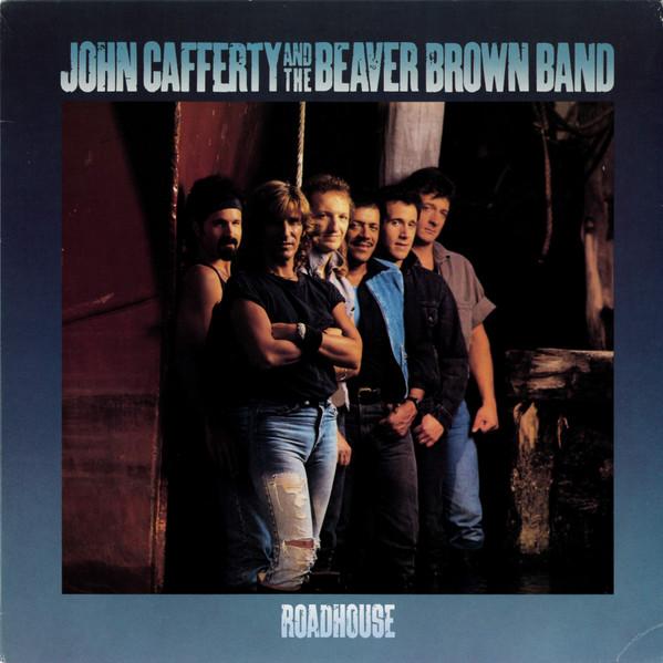 

LP Record JOHN CAFFERTY THE BEAVER BROWN BA Roadhouse FZ40980 Scotti Bros. Re 1988 Canada Rock Used