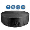 Waterproof Round Table Cover Heavy Duty Patio Furniture Covers
