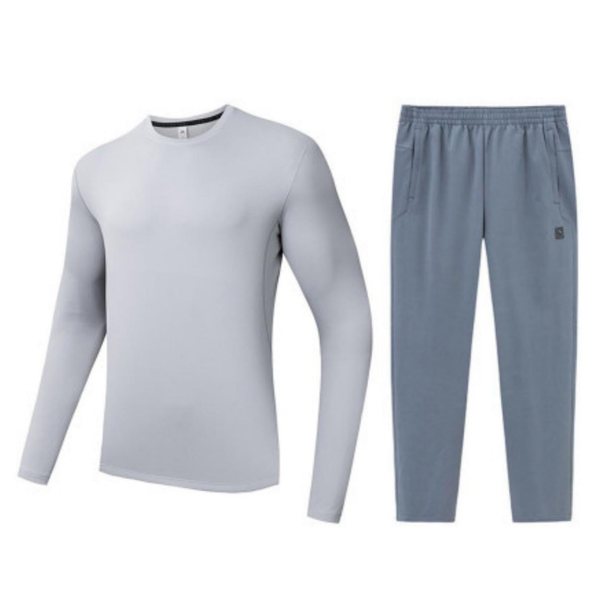 

Anta Simple Solid Color Comfortable Long Sleeve Sweatshirt Versatile Long Pants Casual Sports Suit Men sweatshirt, pants 952435405-3+952417506-2 XXL