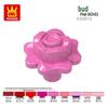 Wange Small Particle Compatible Building Blocks Set - Flower Assembly (4728/4727/15469w)