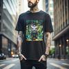 100% Cotton TOPS UNISEX TEES MENS WOMENS Kaiju No 8 T-shirt Mina Shiro Kaij Gift Manga Best Anime Graphic Tee Black 136