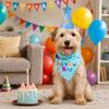Süßes Hunde-Geburtstagshut-Set Verstellbar Pailletten Haustier-Geburtstagskappen Bunt mit Zahlen Fliege Hunde-Geburtstagslätzchen Haustier-Geburtstagsparty