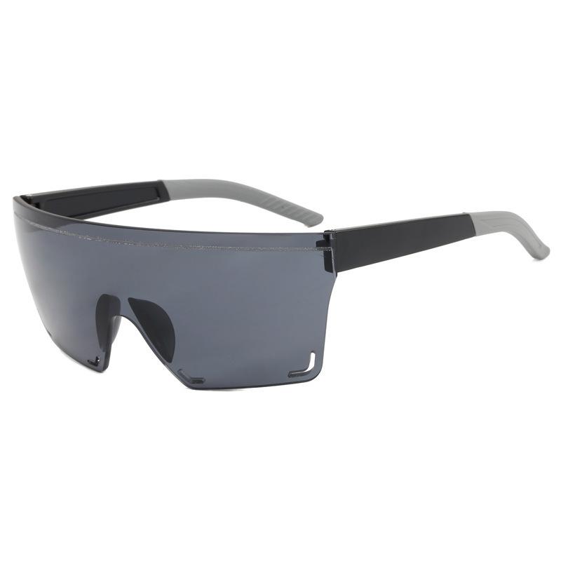 

Latest Outdoor Sports Cycling Sunglasses Stylish Frameless Colorful Sunglasses Male And Female Oversized Frame Together 834