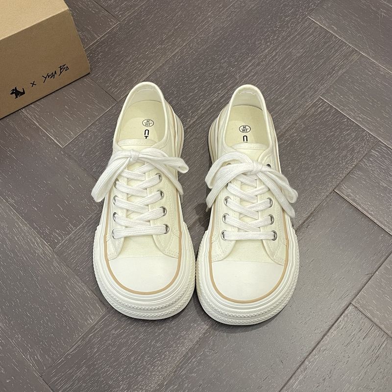 High-top Canvas Shoes Female Students Campus Style Niche Versatile Sports and Leisure Shoes Summer New Fashion